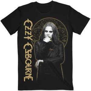 Patient No 9 Gold Graphic T-shirt Ozzy Osbourne Shirt
